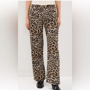 The Ragged Priest Animal Print Jeans